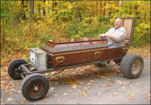 coffin cars